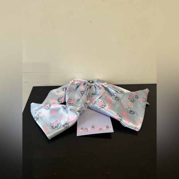 Studio Ghibli Spirited Away Cherry Blossom Soot Sprites Ribbon Bow Hair Clip main image 4